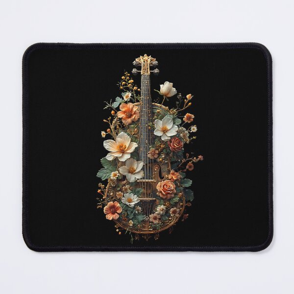 Item preview, Elegant Floral Cello Botanical Fantasy Art designed and sold by UrbanPrts.