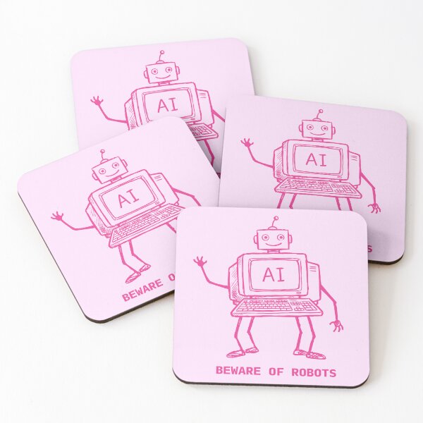 Item preview, Beware of Robots designed and sold by walkaroundwear.