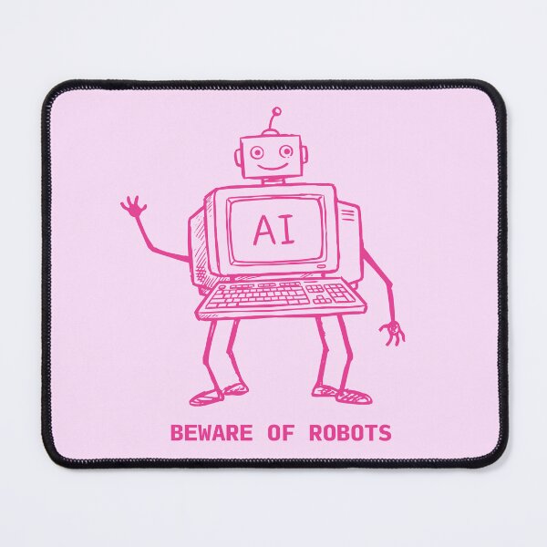 Item preview, Beware of Robots designed and sold by walkaroundwear.