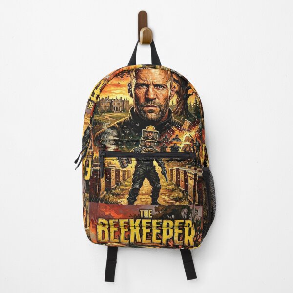 Item preview, The Beekeeper Retro Action Crime Movie Art Poster designed and sold by Art's Diner.