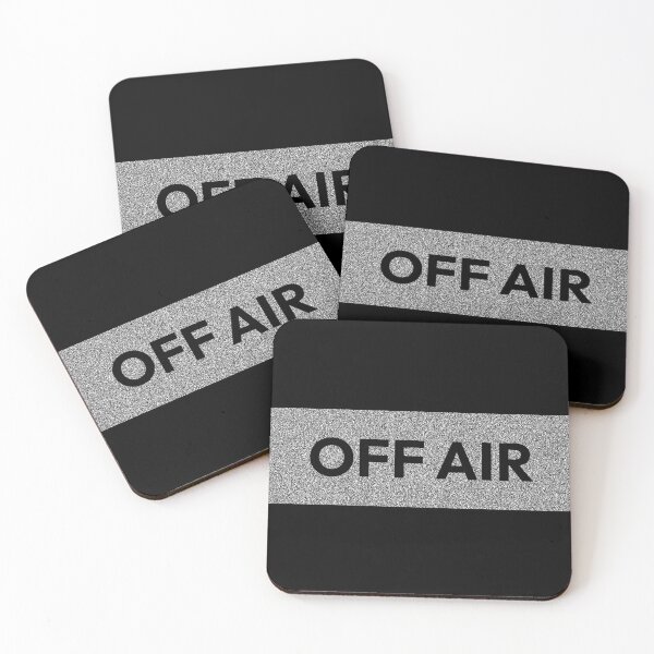 Item preview, Off Air - Static Aesthetic designed and sold by odkocreative.