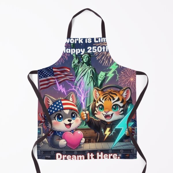 Item preview, 4th of July Statue of Liberty AI Human Dream Art — Freedom Future — NeoTigLuna designed and sold by NeoTigLuna.