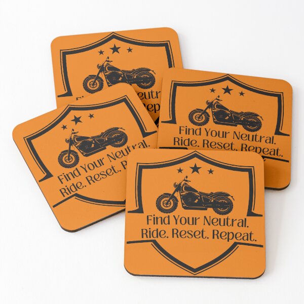 Item preview, Motorcycle Ride. Reset. Repeat. designed and sold by FindYourNeutral.