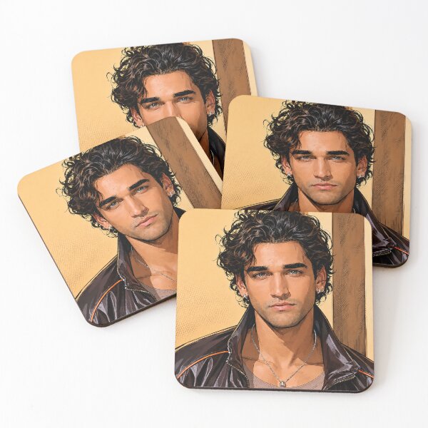 Item preview, Josh Heuston (Justin) from the series Off Campus (fan art) designed and sold by PopCultureAndStuff.