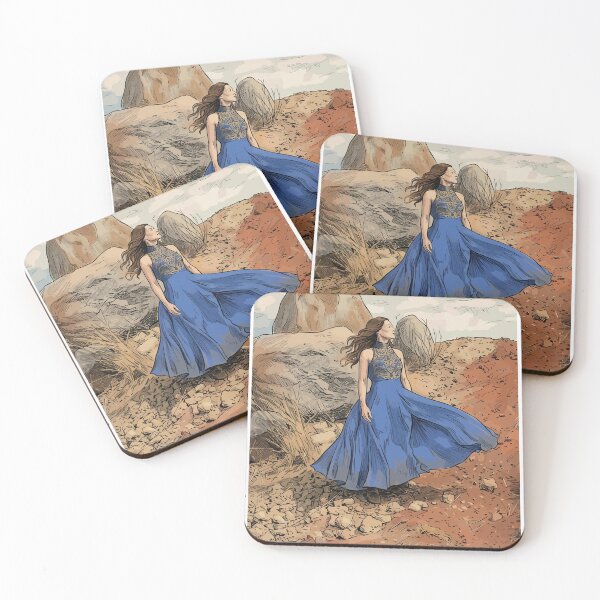 Item preview, Moiraine Sedai of House Damodred – Desert Battlefield Standoff | Wheel of Time Epic Scene designed and sold by What you are is Beautiful.