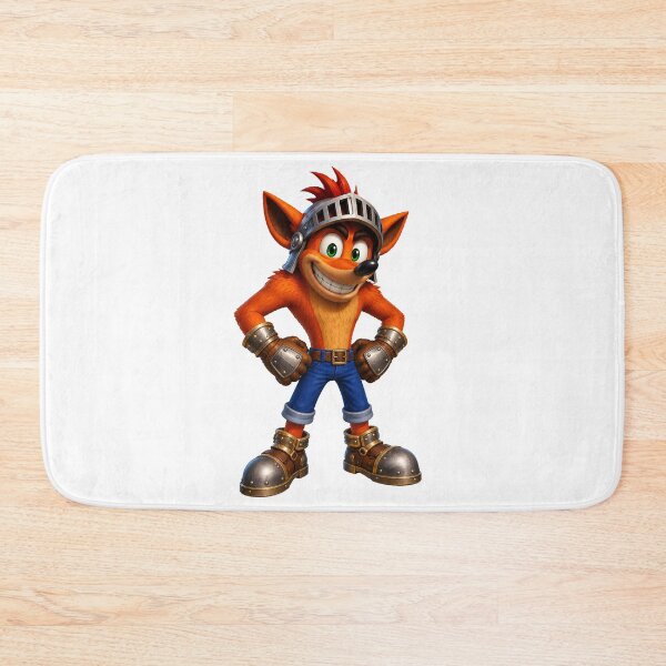 Item preview, Cartoon Knight Marsupial Hero bandicoot designed and sold by MarlonOspinaStore.
