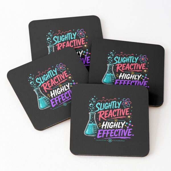 Item preview, Slightly Reactive highly Effective Funny Chemistry gift designed and sold by Lab Legend.