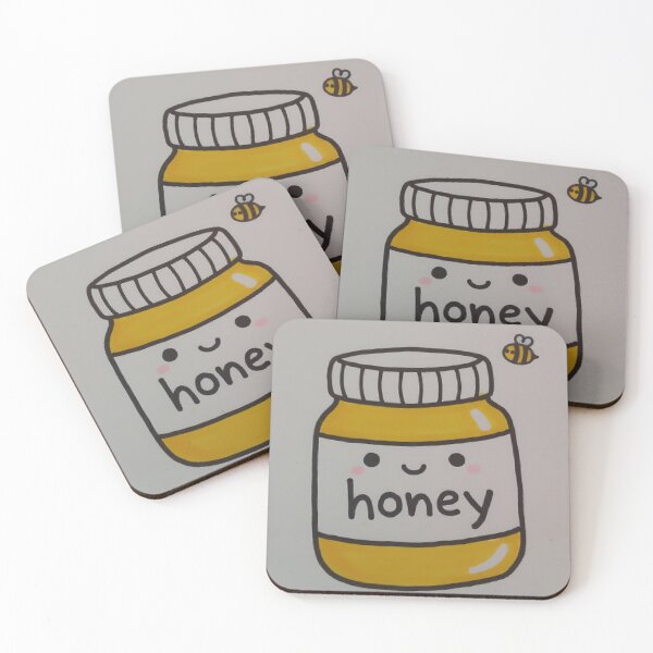 Item preview, Cute Buzzing Honey Jar designed and sold by StudioBerrybe.