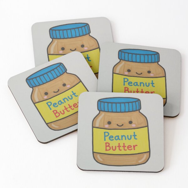 Item preview, Kawaii Peanut Butter Jar designed and sold by StudioBerrybe.