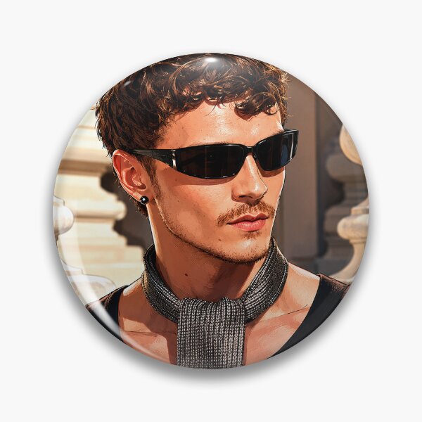 Item preview, Connor Storrie from Heated Rivalry wearing sunglasses (fan art) designed and sold by PopCultureAndStuff.