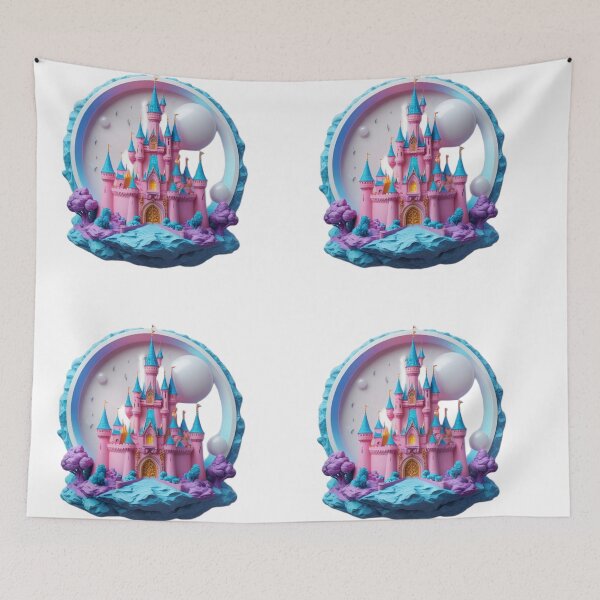 Item preview, Dreamy moon castle designed and sold by kidoramagic.