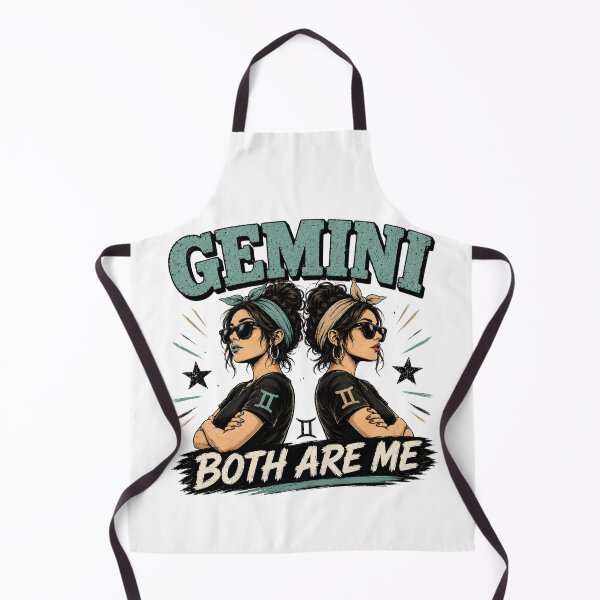 Item preview, Funny Gemini Zodiac Shirt – Both Are Me – Gemini Astrology Gift for Men & Women designed and sold by Thehatinthecat.