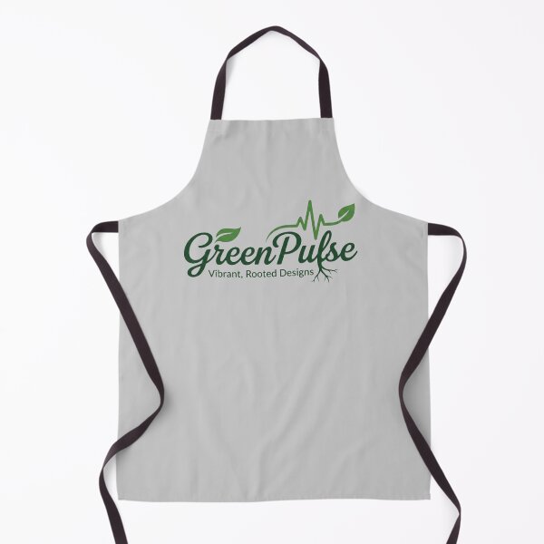 Item preview, GreenPulse Aesthetic Nature Heartbeat Eco Friendly Logo designed and sold by GreenPulseDesigns.