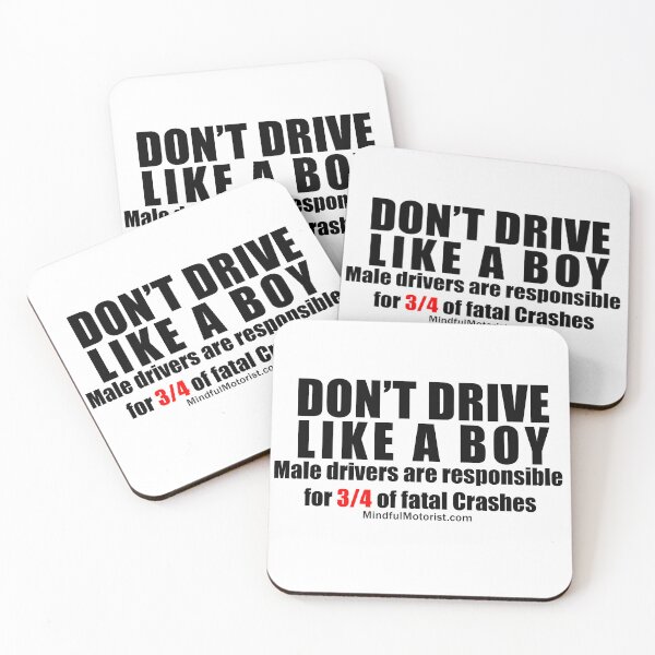 Item preview, Don't Drive Like a Boy designed and sold by MindfulMotorist.