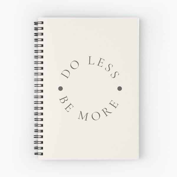 Item preview, Do Less Be More — Minimalist Quote Print designed and sold by CairnStudio.