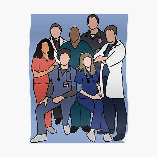 All the Scrubs Poster