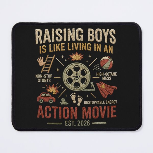Item preview, Parenting Sons Exciting Cinema Parent Est 2026 designed and sold by Tsugraf Designs.