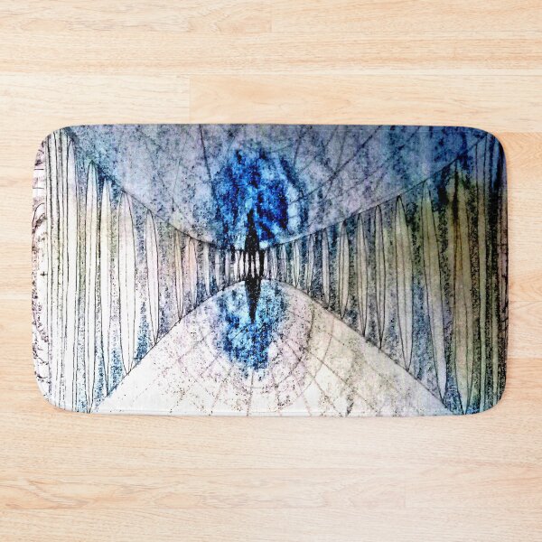 Item preview, Central Slit Cosmic Portal Abstract Surreal Art designed and sold by MAMA LXXVIII: Art by Marsailhe Milward.