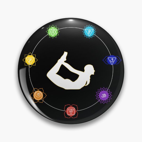 Item preview, Solar Plexus Chakra Yoga - Bow Pose, Female Figure designed and sold by TheThankfulTyne.