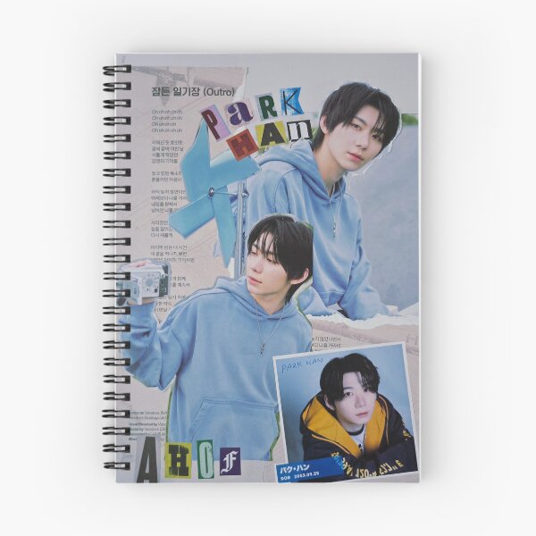 Item preview, AHOF (Kpop) Park Han collage designed and sold by MidorisCloset.