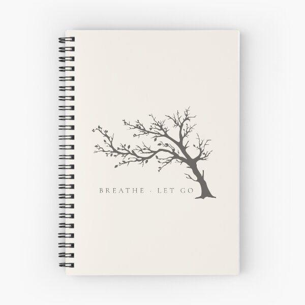 Item preview, Breathe, Let Go — Minimalist Nature Print designed and sold by CairnStudio.