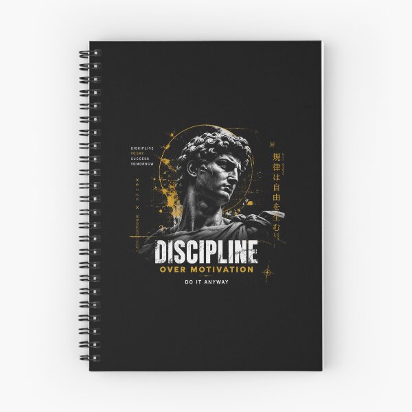 Item preview, Discipline Over Motivation Stoic Mindset designed and sold by J3SSYJ4M3S23.
