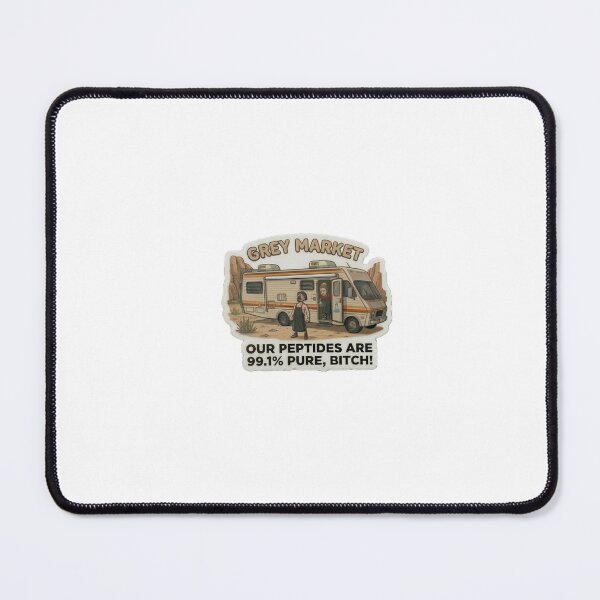 Item preview, Breaking Bad Inspired Grey Market Peptide Sticker designed and sold by evlmpire.