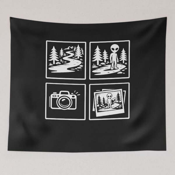 Item preview, Alien Hiking Memory Pictogram Adventure designed and sold by The Falling Trail.