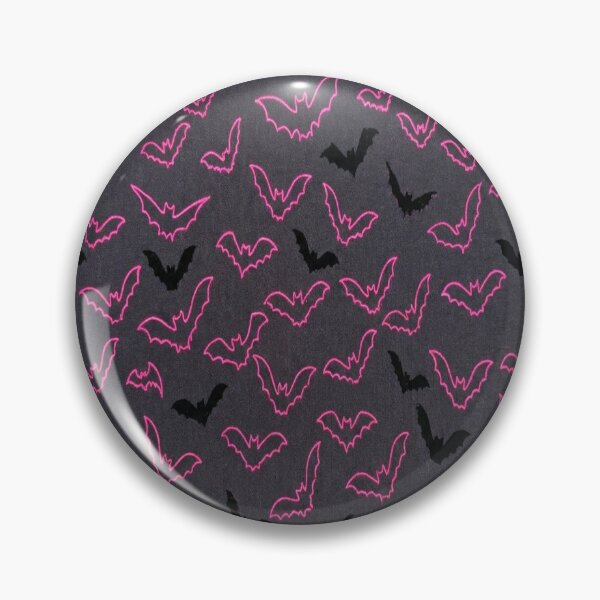 Item preview, cute neon pink and black bats goth gothic halloween designed and sold by PalmRock.