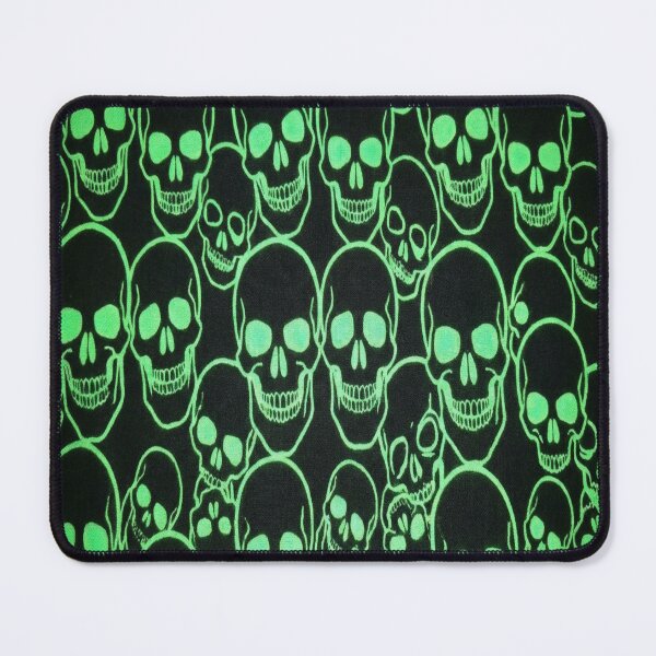 Item preview, neon green spooky skulls designed and sold by PalmRock.