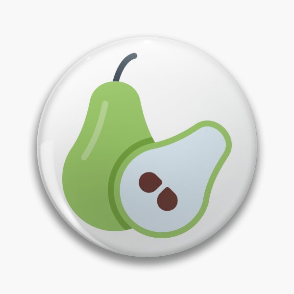 Item preview, Sweet Green Pear - Bell-Shaped Fruit Sticker for Cheese Pairing & Desserts designed and sold by Tr Creative Design.