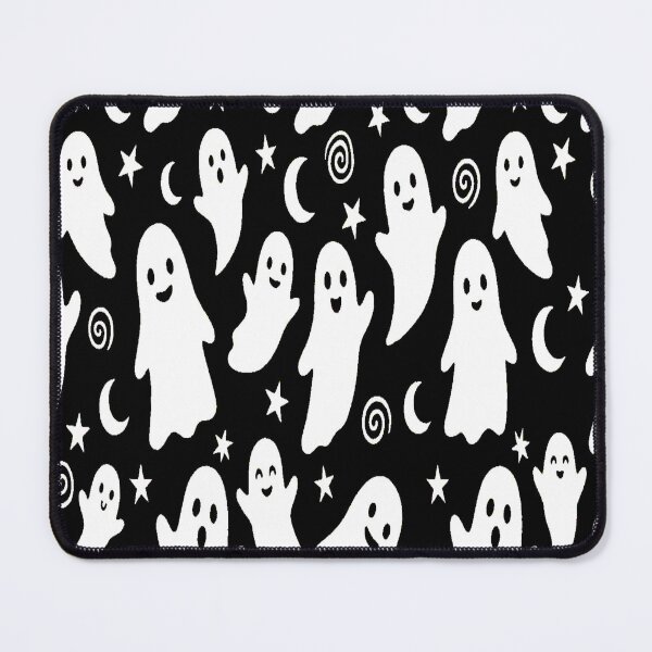 Item preview, cute black and white ghost halloween designed and sold by PalmRock.