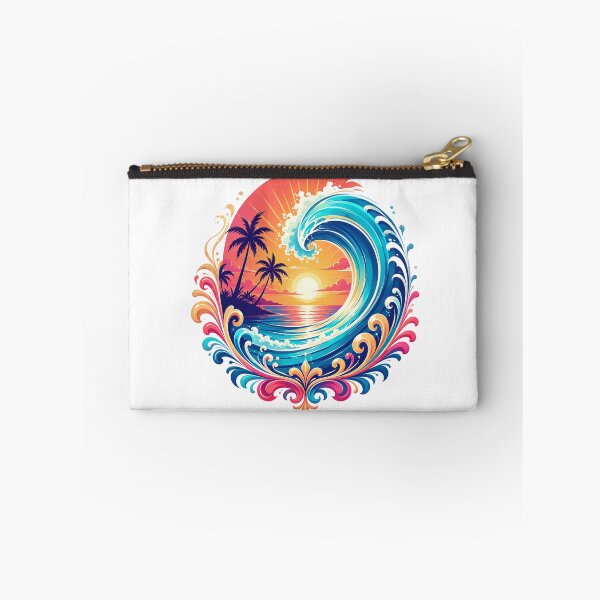 Item preview, Palm Wave Sunset designed and sold by syotos-ai.