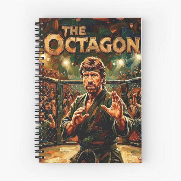 Item preview, The Octagon Retro Martial Arts Action Movie Art Poster designed and sold by Art's Diner.