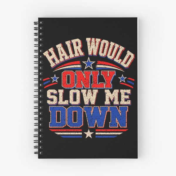 Item preview, Hair Would Only Slow Me Down Bald designed and sold by ZaraKerry.