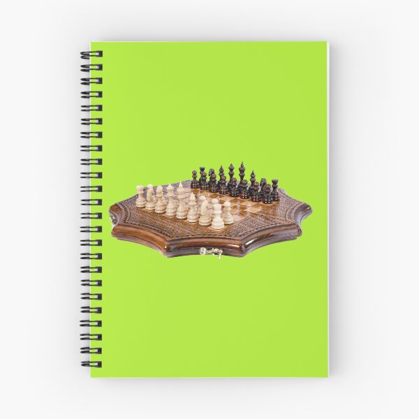 Item preview, Handcrafted Wooden Chess Set on Carved Board designed and sold by Utopian-Magic.