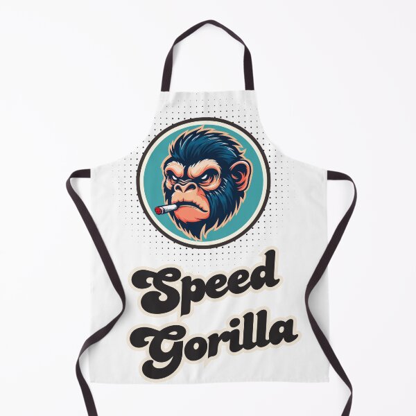 Aperçu de l'œuvre Speed Gorilla créée et vendue par Wear your geek.
