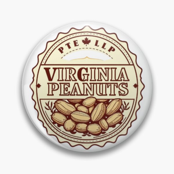 Item preview, Virginia Peanuts Vintage Stamp Label Design designed and sold by MystiColo.