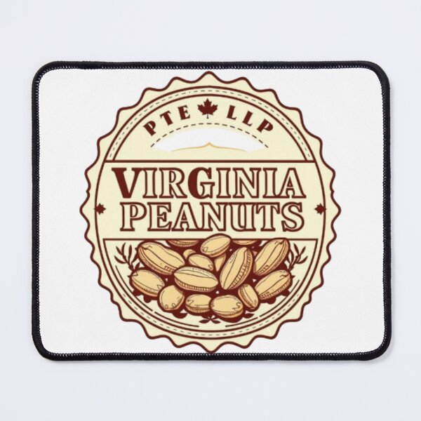 Item preview, Virginia Peanuts Vintage Stamp Label Design designed and sold by MystiColo.
