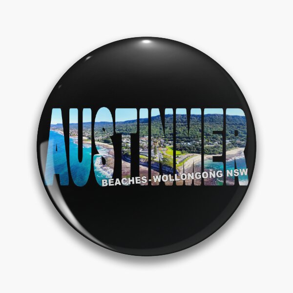 Item preview, AUSTINMER Beaches Wollongong NSW - Illawarra Region Beautiful Day designed and sold by Adam Gormley.