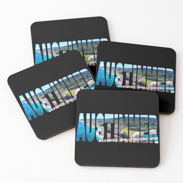 Item preview, AUSTINMER Beaches Wollongong NSW - Illawarra Region Beautiful Day designed and sold by Adam Gormley.