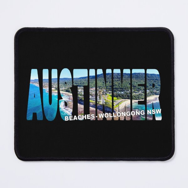 Item preview, AUSTINMER Beaches Wollongong NSW - Illawarra Region Beautiful Day designed and sold by Adam Gormley.
