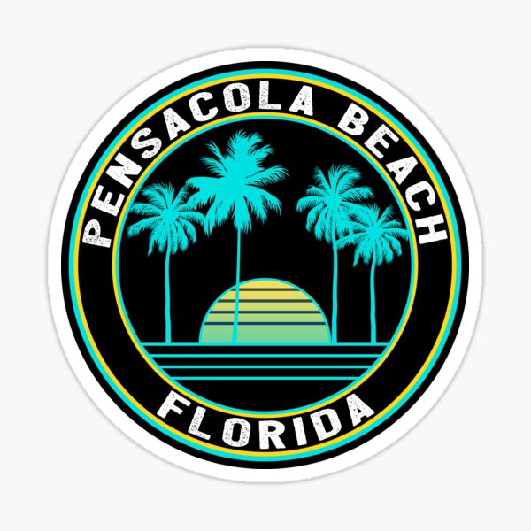 Item preview, Pensacola Beach Florida Gulf Of Mexico Travel Vacation designed and sold by DESTINATIONS DECAL.