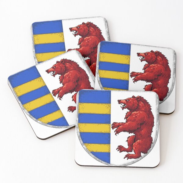 Item preview, Carpatho-Rusyn Coat of Arms Shield Design designed and sold by thepixelcloset.