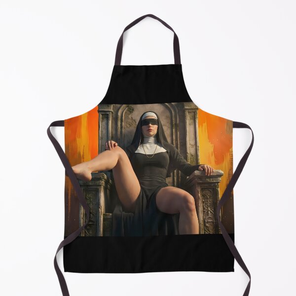 Item preview, Dark Nun Blindfolded Artistic Gothic Portrait designed and sold by GalleryBrisArt.
