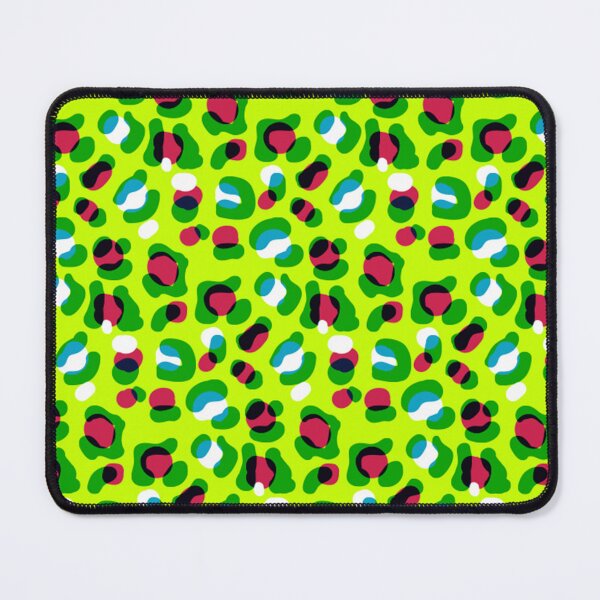 Item preview, Acid Neon Jaguar Seamless Pattern Art designed and sold by ericcasar.