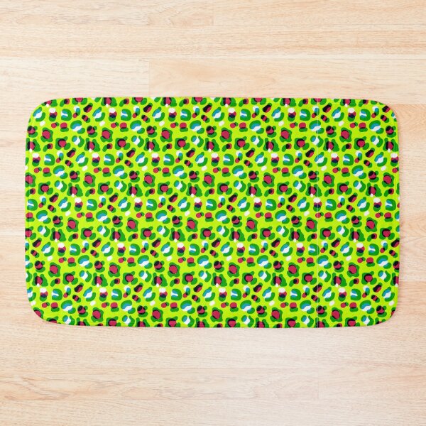 Item preview, Acid Neon Jaguar Seamless Pattern Art designed and sold by ericcasar.