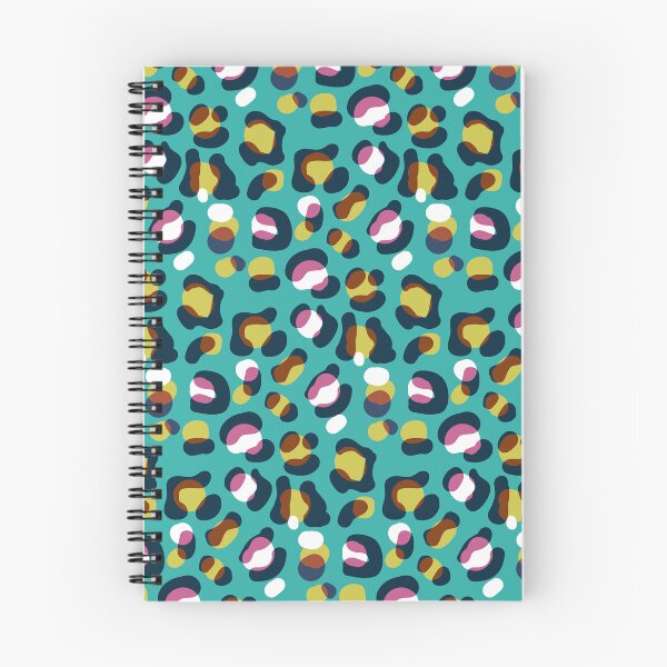 Item preview, Teal Jaguar Seamless Pattern Acid Art designed and sold by ericcasar.