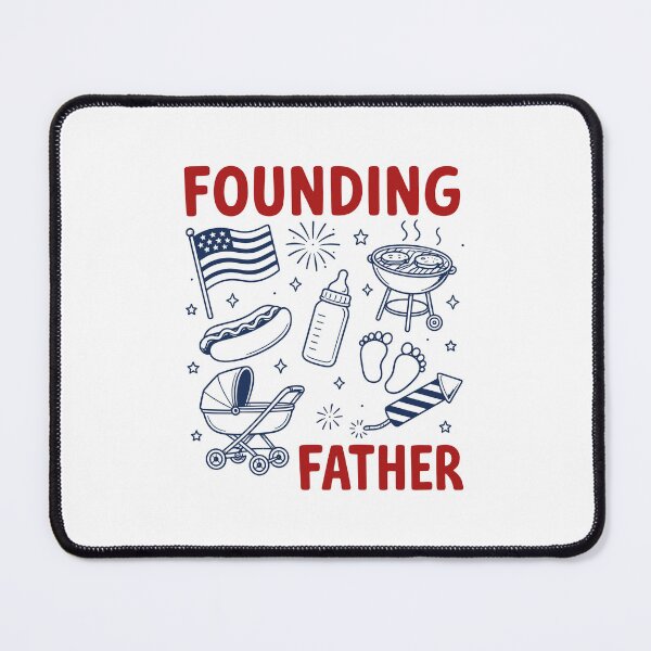 Item preview, Founding Father 4th Of July Couple designed and sold by ZaraKerry.