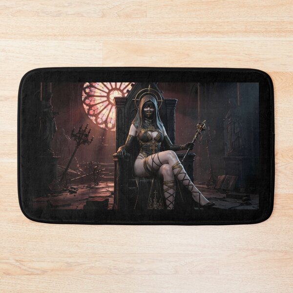Item preview, Dark Nun Blindfolded Artistic Gothic Portrait designed and sold by GalleryBrisArt.